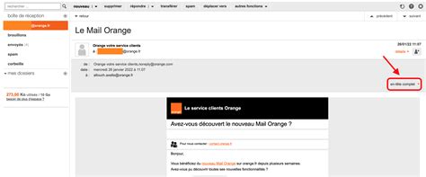 Messagerie Orange : découvrez la messagerie et accédez à vos mails.